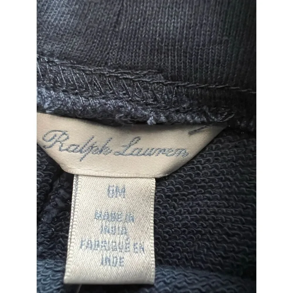 Ralph Lauren Blue Infant Boy Shorts Size 6 Month NEW